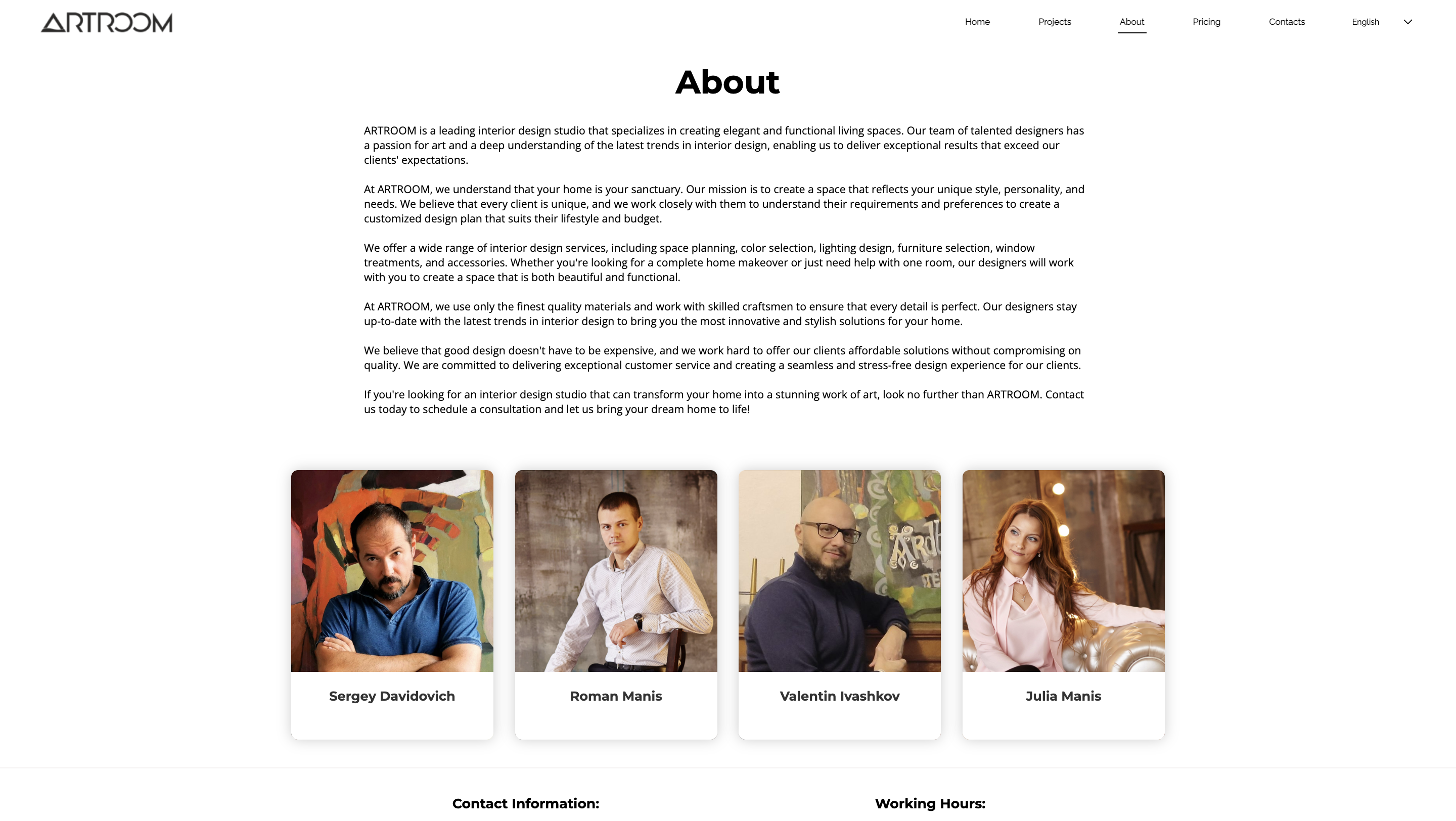 Artroom Design Studio